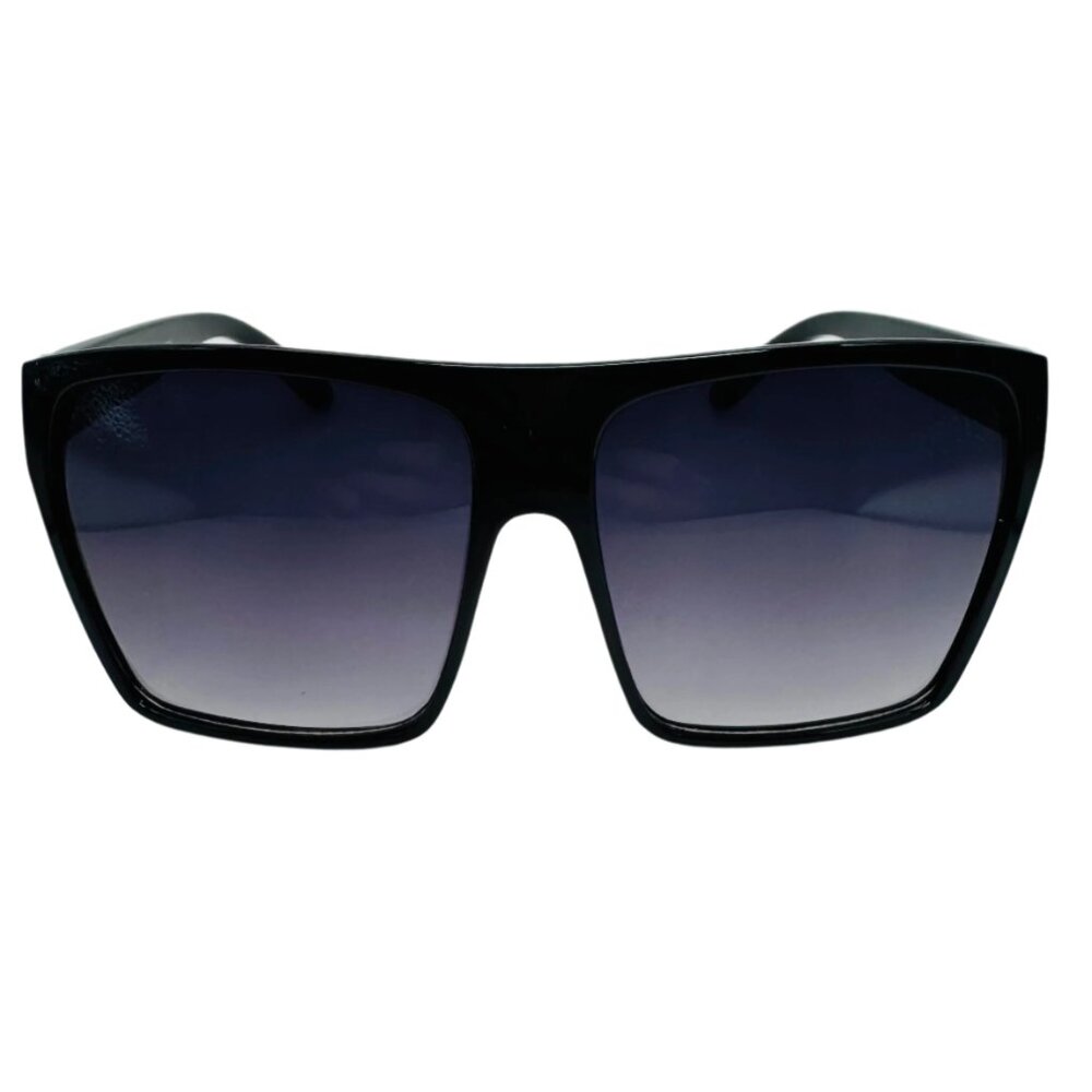 6055 | Black Oversize Square Sunglasses